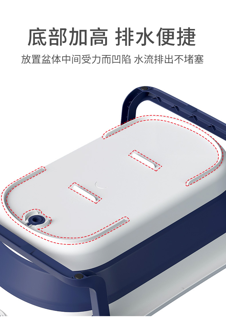 婴儿洗澡盆浴盆宝宝可折叠坐躺大号小孩新生儿童洗澡桶详情10