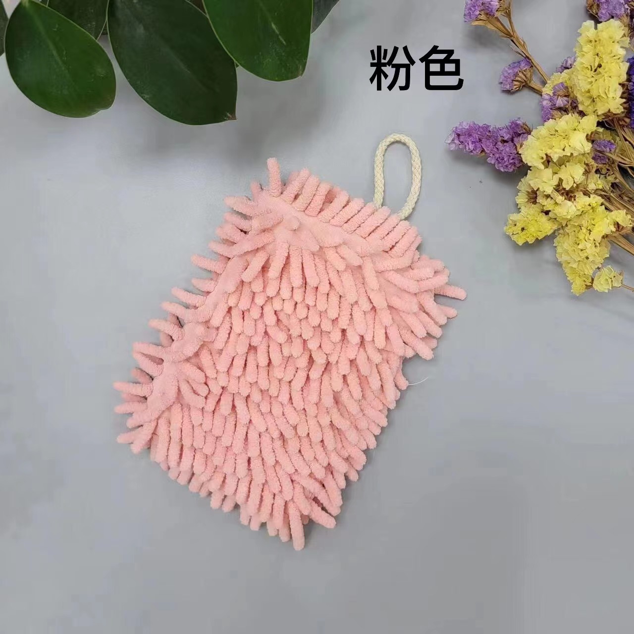 【 Chi Jia 】 Chenier handball hanging Absorbent wipes, thickened kitchen quick-drying towels, hand towels, bathroom pic 4