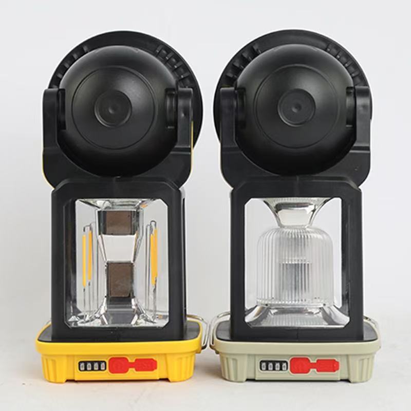 New LED solar multi-functional camping hanging lamp, tungsten filament multi-speed adjustable outdoor strong light emergency lamp, hand-held lamp pic 5