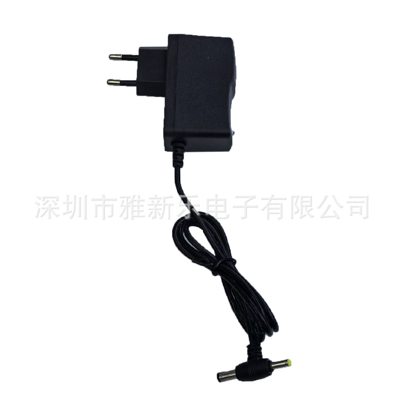 12V1AT head power adapter DVD/EVD dual-head adapter 12V1000MA with LED light foot safety pic 8