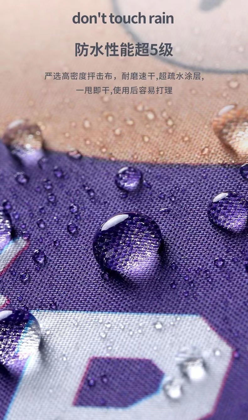 批发儿童雨伞幼儿园小学生黑胶雨伞男童女孩宝宝遮阳伞晴雨两用伞详情14
