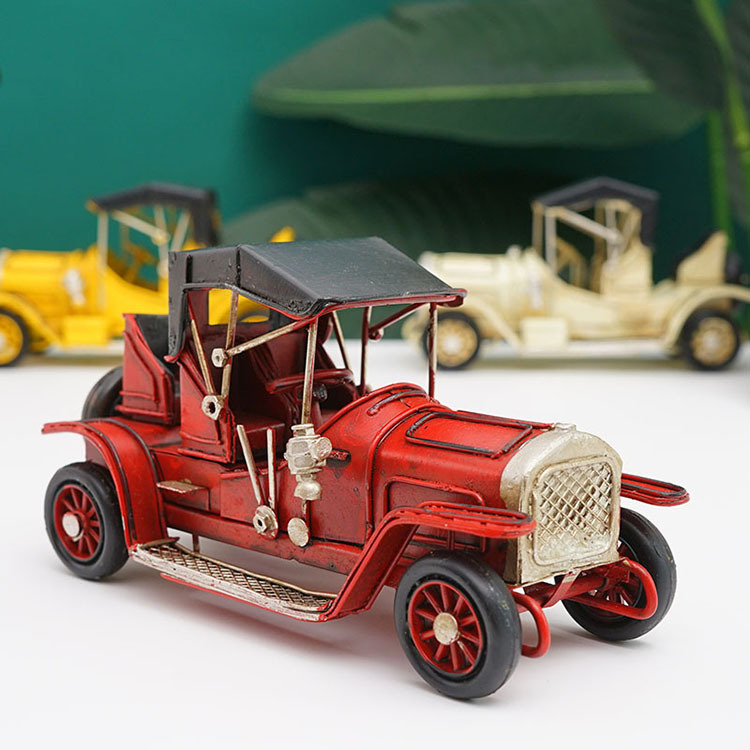 老爷汽车模型仿真欧式工艺品小饰品家庭书房美式摆设软装饰品摆件详情16