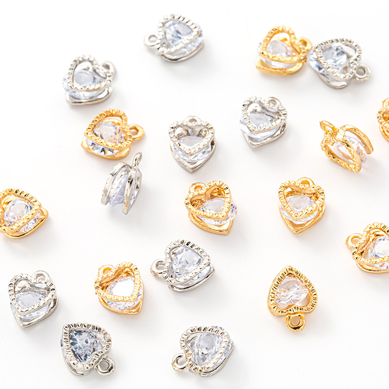 时尚精致锆石挂件 DIY发饰鞋服配件 厂家直销批发 饰品配件 个性潮流装饰品 独特设计风格详情2