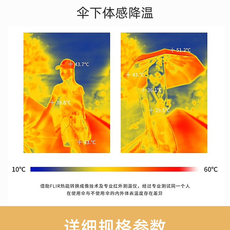 Bulk wholesale of three-fold umbrellas, folding umbrellas, printed logo advertising umbrellas, sunny and rainy creative sun umbrellas, sun protection and shade umbrellas pic 6