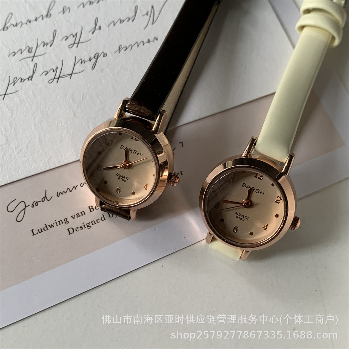 网红小众法式小表盘细带手表女学生文艺小清新女表石英表直播爆款详情2