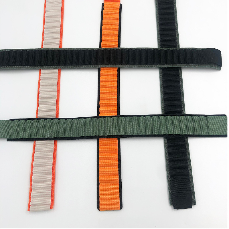 适用于苹果高山尼龙回环表带半成品带子织带高山尼龙表带厂家批发详情1