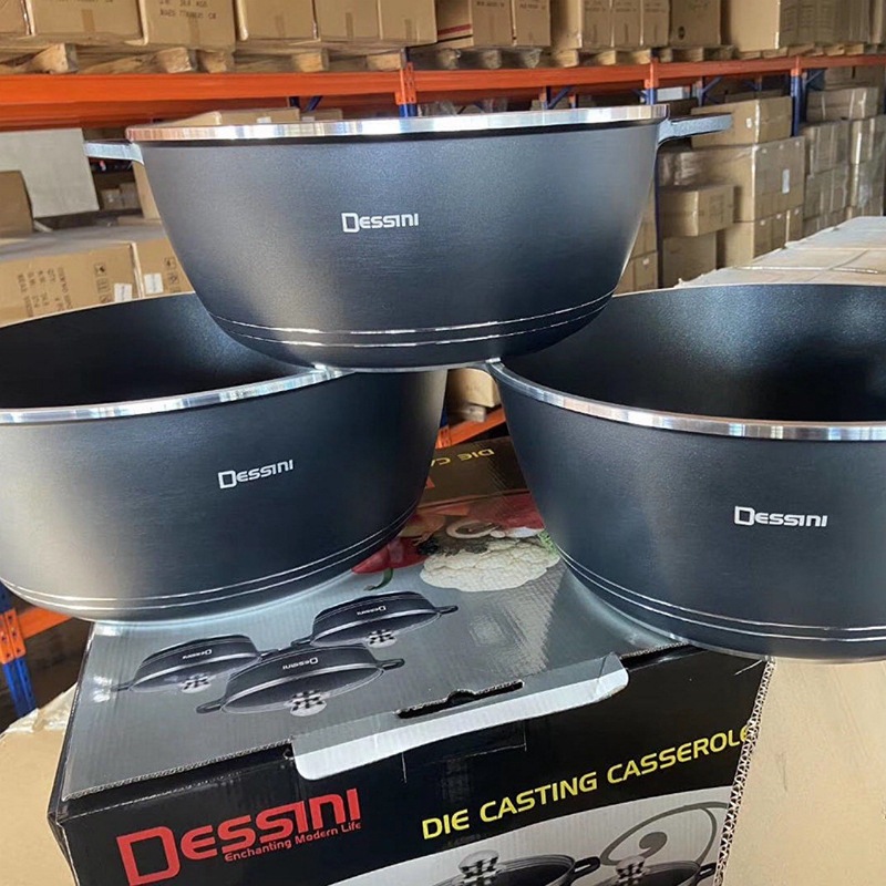 6pcs sauce pot set 6-piece soup pot Non-stick set Aluminum die-cast pot 32/36/40CM set pic 6