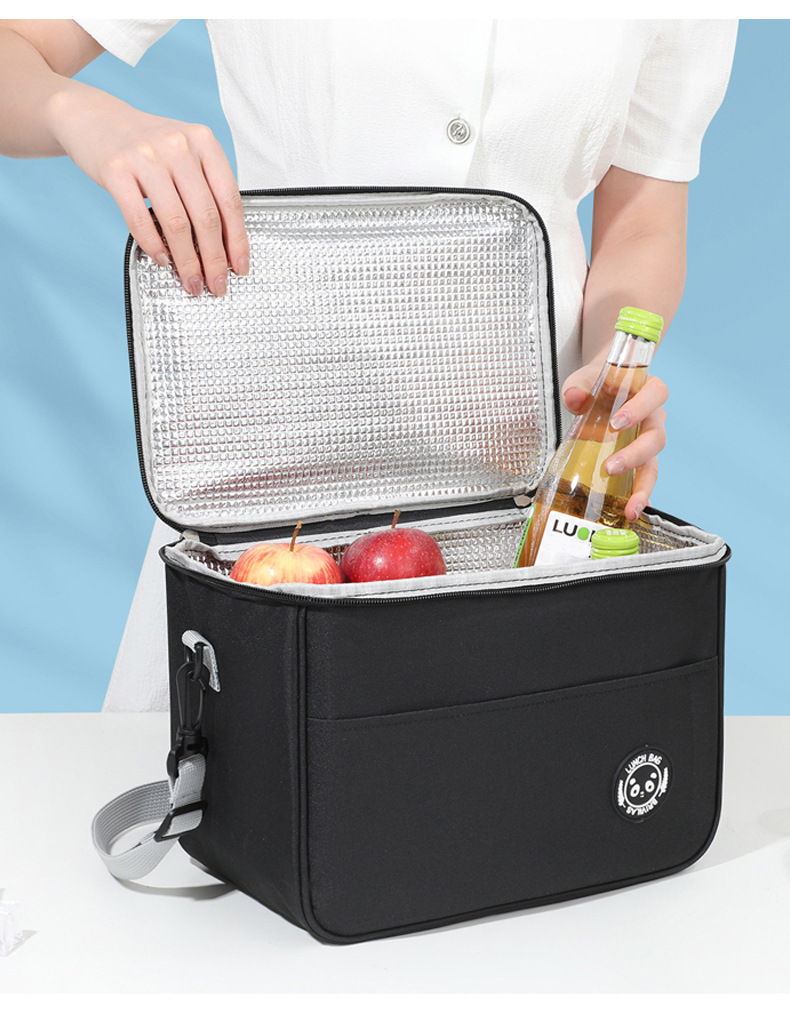 厂家直销新款保温包 野餐便当包手提保鲜袋上班带饭午餐包 饭盒袋详情14