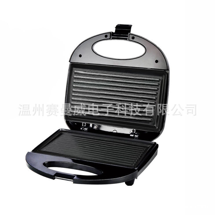 多功能早餐三明治机华夫机加热电饼铛牛排机烤面包轻食机吐司机详情11