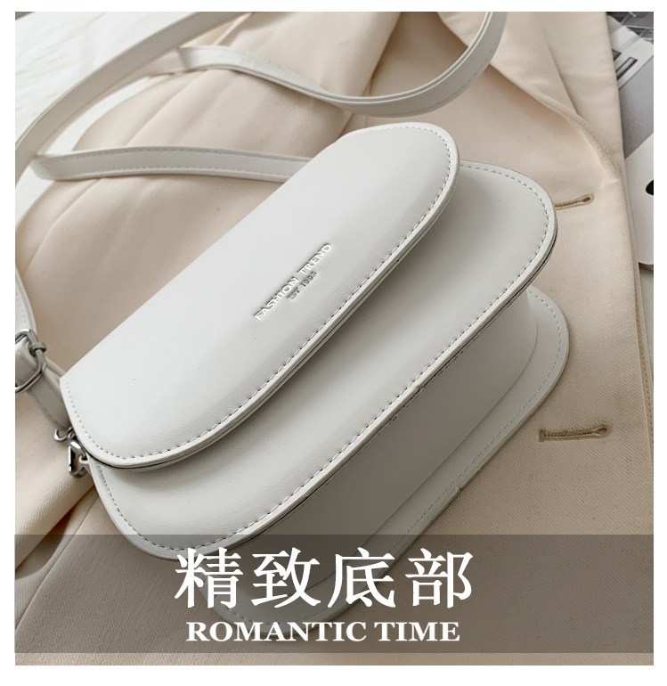 马鞍包女斜挎包包2022新款潮少女夏季简约时尚潮流洋气单肩小包女详情4