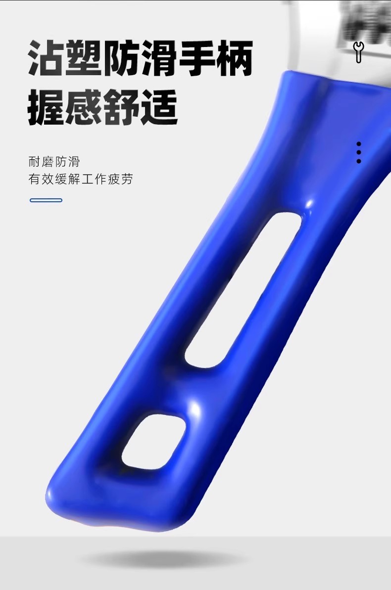大开口卫浴短柄活动扳手多功能小扳子安装水龙头管钳拆卸专用工具详情7
