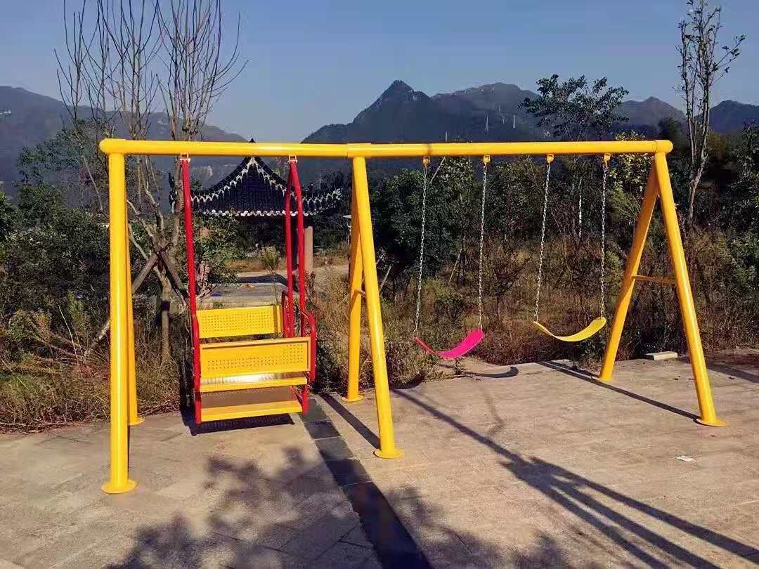 幼儿园秋千室外儿童大型组合玩具成人小区公园庭院户外游乐场设备详情9