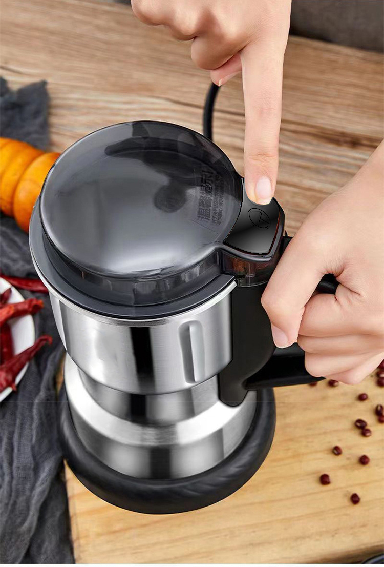 研磨机五谷杂粮打粉机小型家用粉碎机磨粉机大功率电动咖啡研磨机详情10