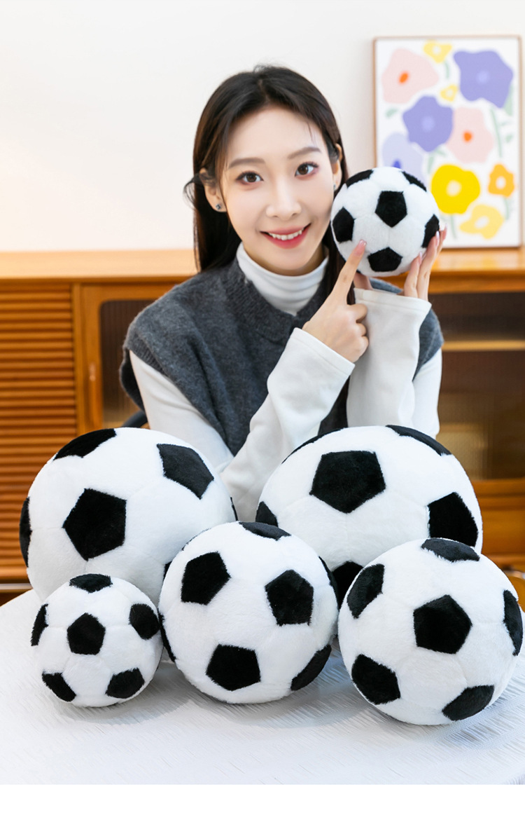外贸世界杯足球毛绒玩具美加墨世界杯足球公仔立体世界杯创意玩偶详情6