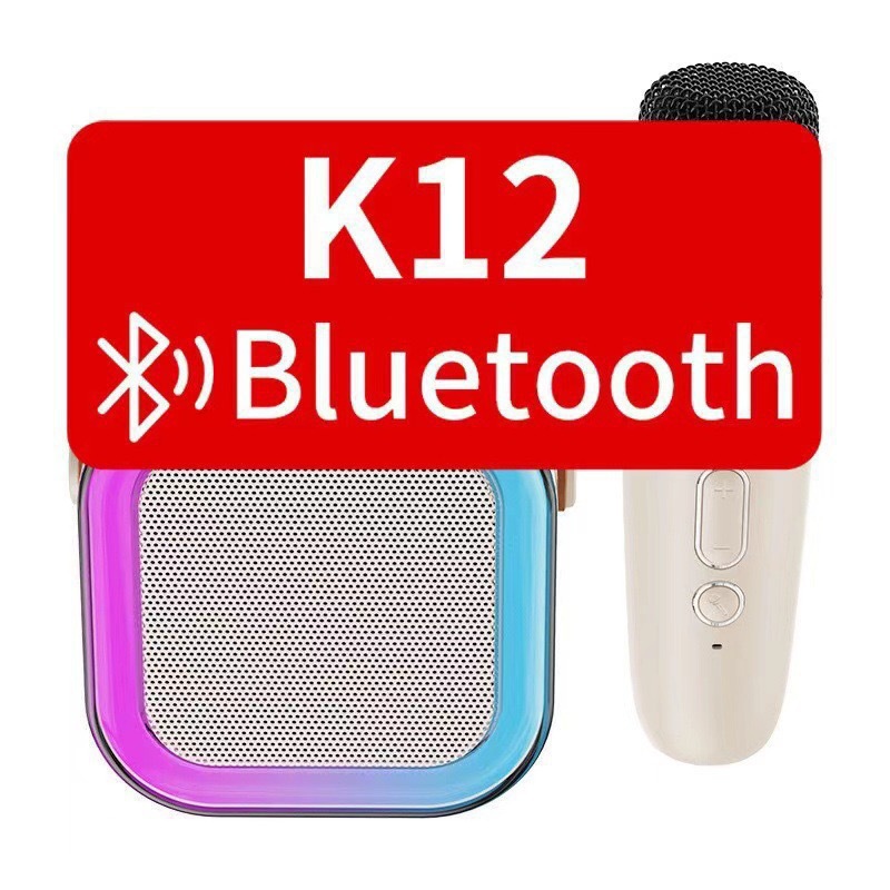 蓝牙音响话筒一体音箱无线儿童卡拉OK迷你麦克风家庭唱歌KTV家庭详情6