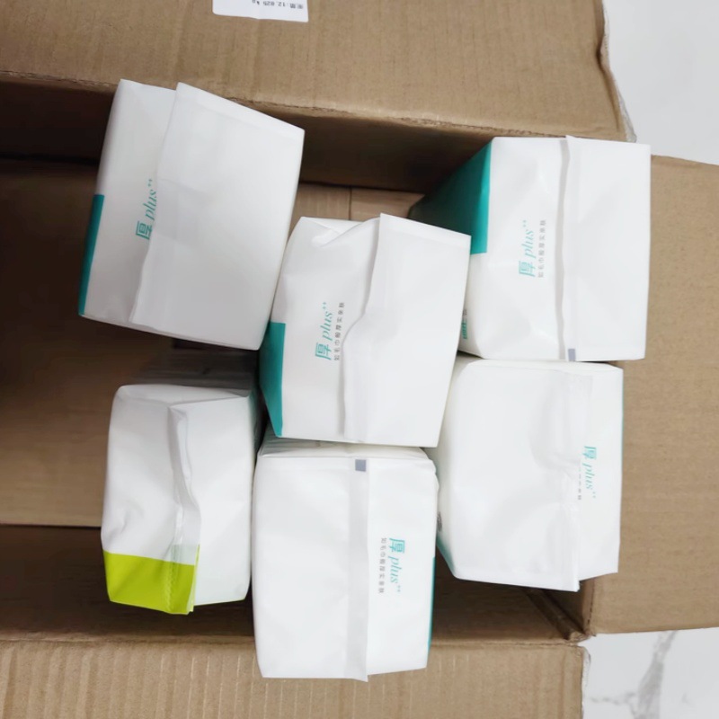 X in-stock thick Plus facial cleansing wipes, disposable facial cleansing wipes, pull-out cotton soft wipes, dry and wet dual-purpose baby and mother wipes pic 8