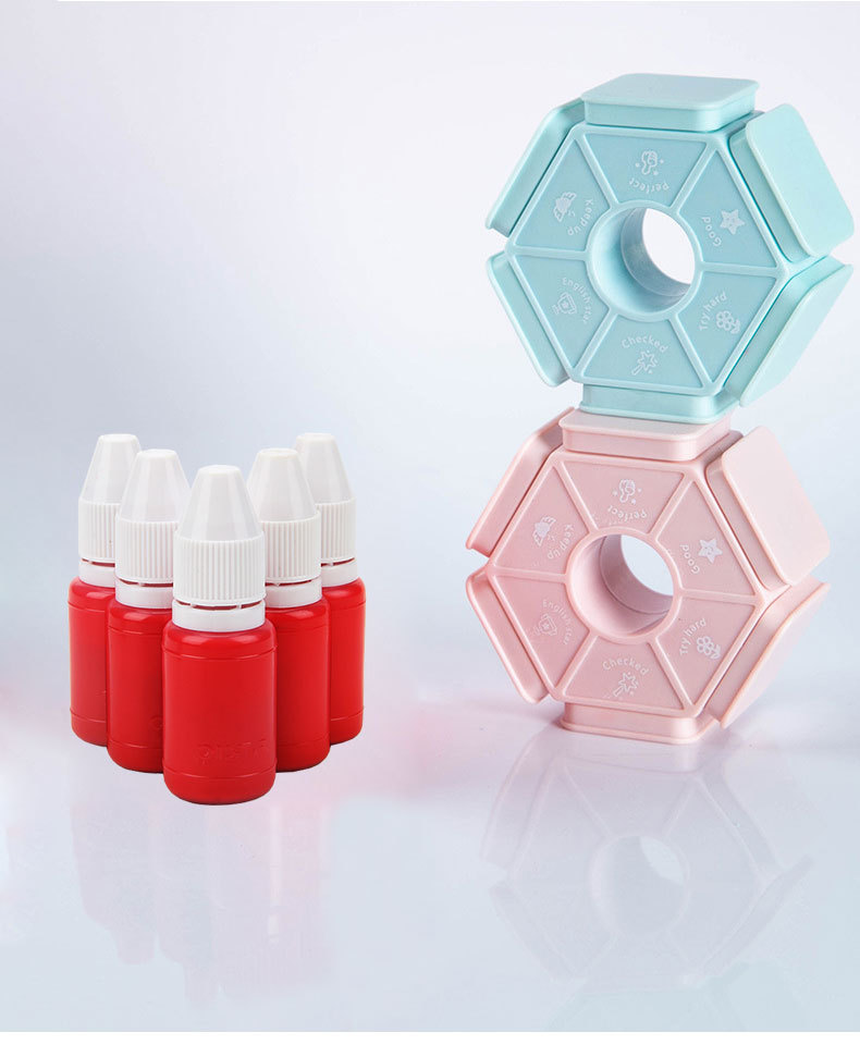 Qianhui Photosensitive Ink, quick-drying ink paste, black, red and blue, six-sided and seven-sided seals, official seals, name and signature seals, wholesale of ink pic 9