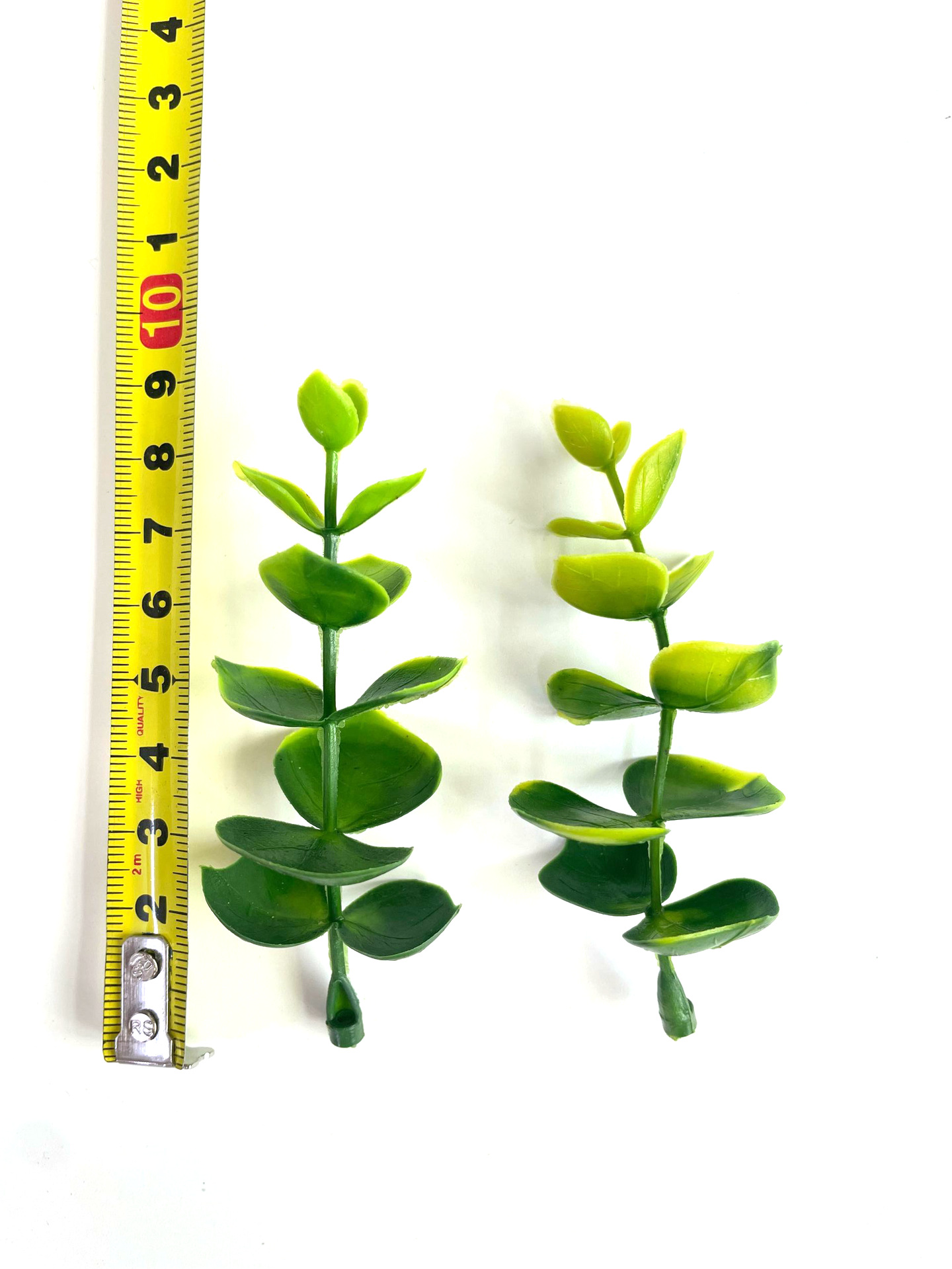 厂家批发仿真尤加利金钱草桉树叶绿植塑料水草假花配件办公园艺装饰详情3