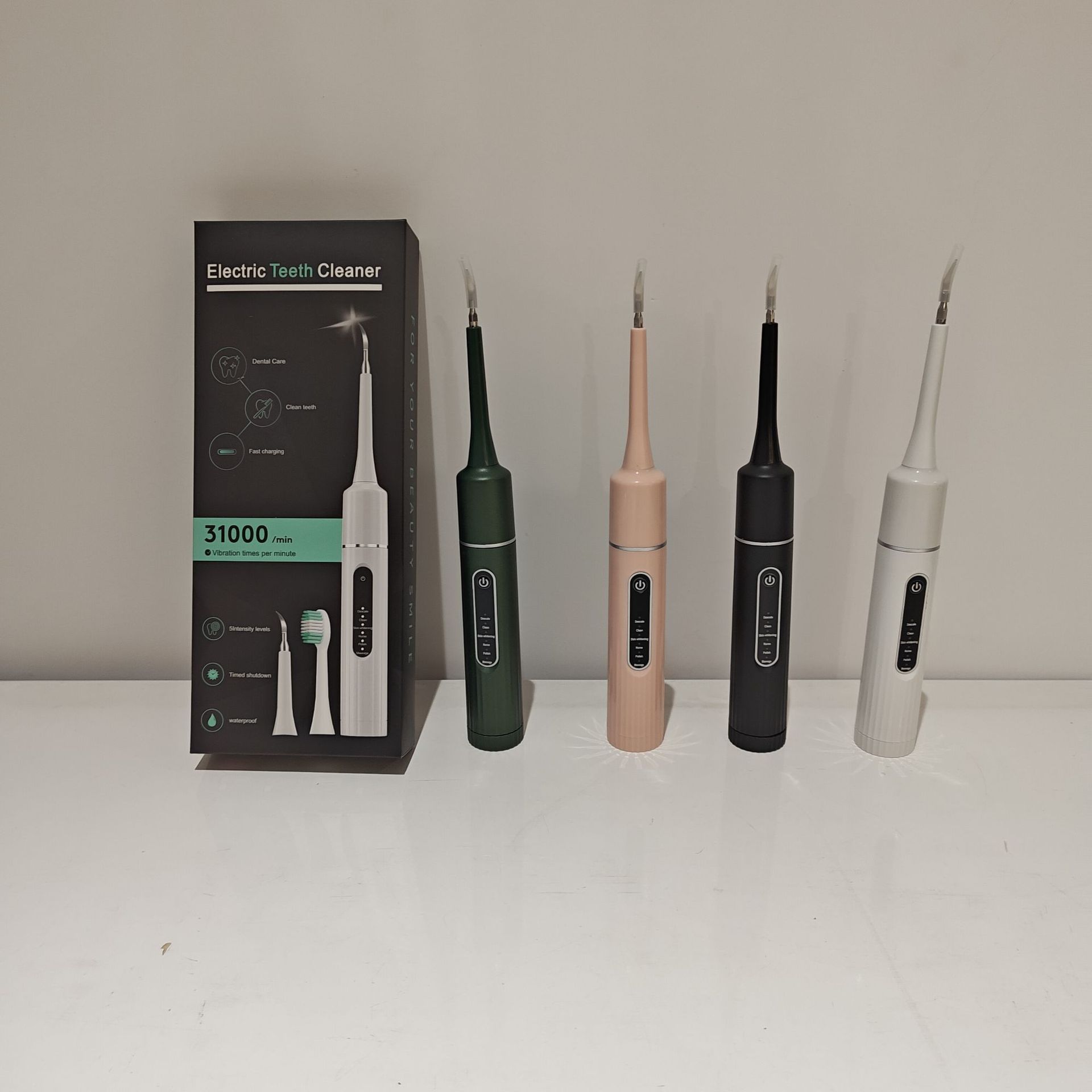 A popular foreign trade product, the six-in-one electric toothbrush set, portable tartar removal, teeth cleaning and beauty device pic 23