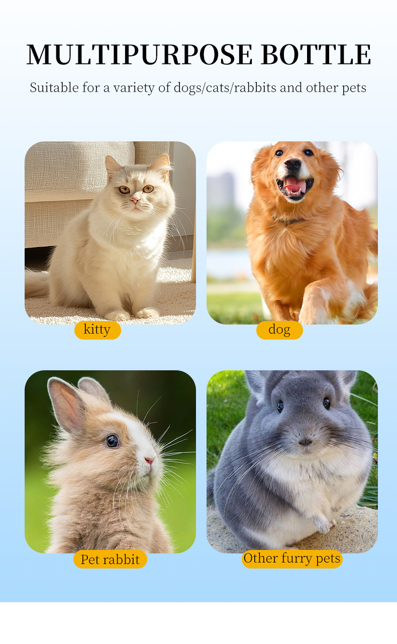 【跨境专供】 Nice kiki宠物硅胶刷头泡沫清洁剂猫狗掌爪护理批发详情11