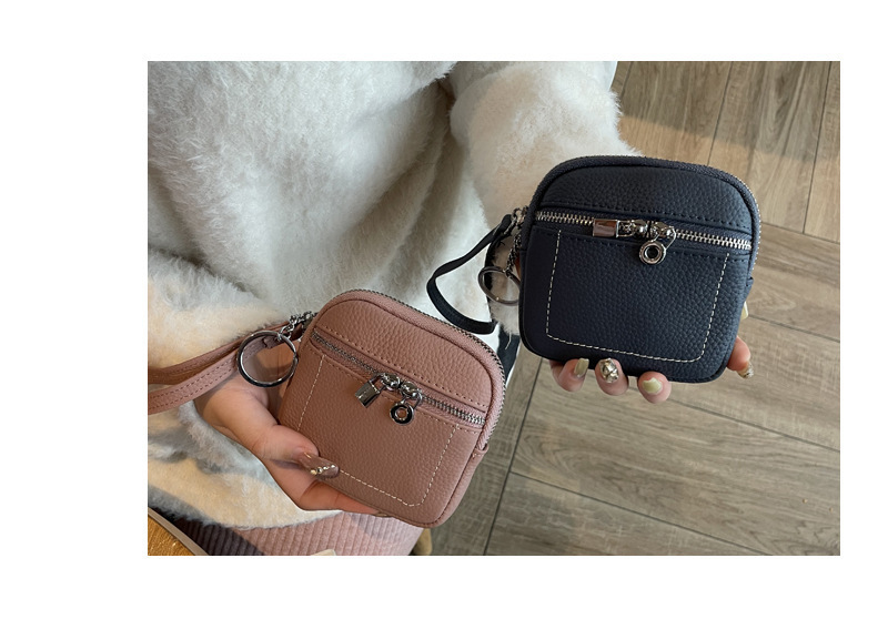 零钱包头层牛皮手拿包日常搭配真皮手腕包跨境热卖口红包2025新款详情29