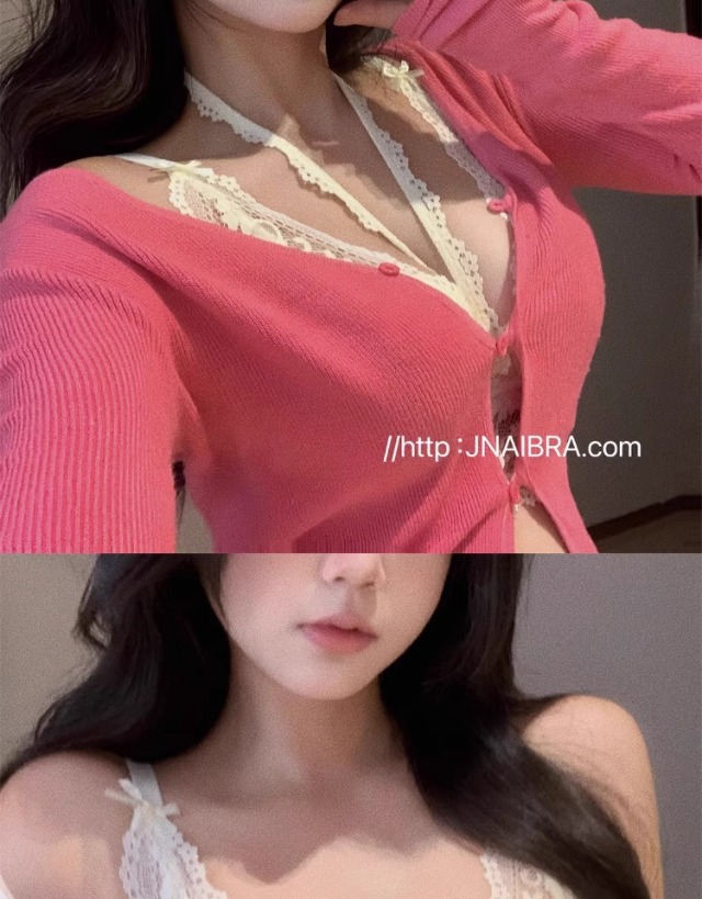 龙心蕾丝挂脖内衣女小胸聚拢纯欲法式性感叠穿吊带内搭胸衣文胸罩详情21