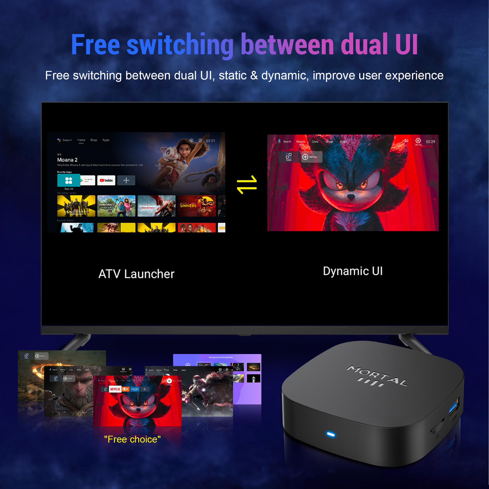 T1+ Network Set-top Box Cross-border Platform Dedicated 5G Android 14.03518 main control set-top Box TVBOX pic 3