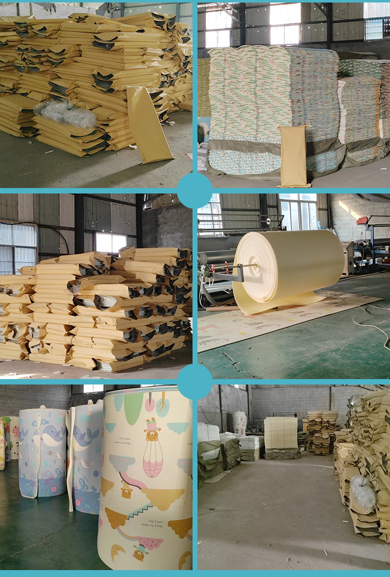 批发XPE爬爬垫加厚儿童双面印花可折叠泡沫垫宝宝爬行垫家用地垫详情3