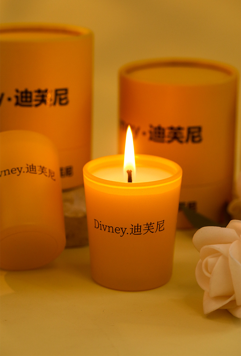 Tiffany scented candles, exquisite souvenirs, long-lasting fragrance, home indoor souvenir candles wholesale, blue wind chimes pic 9