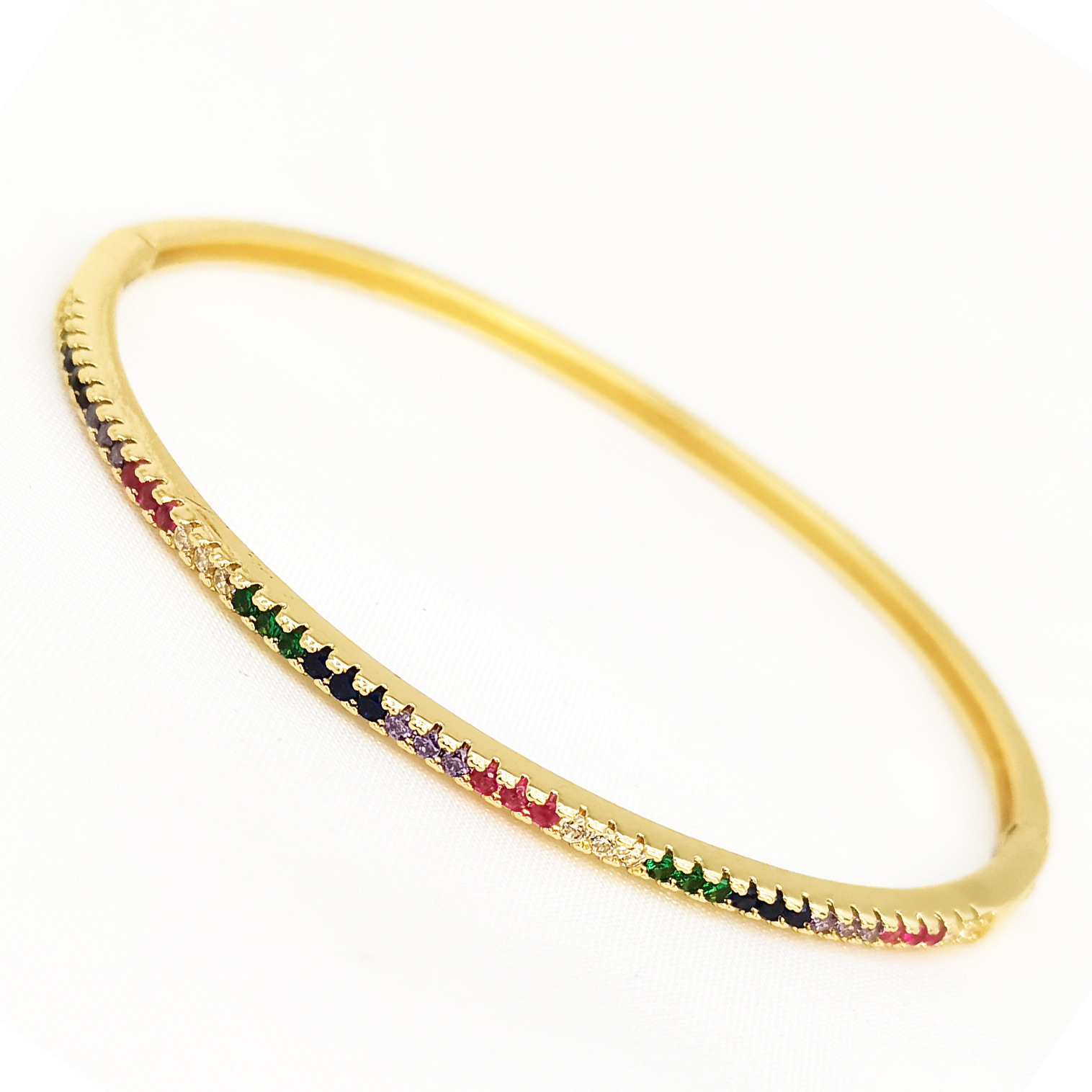 Golden bracelets, sand gold stainless steel bracelets, acrylic arm bracelets, fashionable accessories pic 7