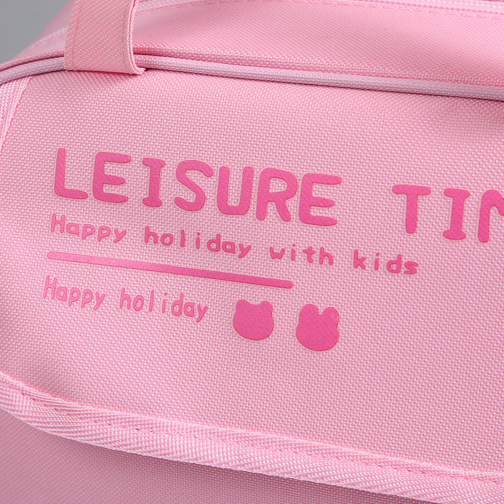 学生多功能书包 三用可斜跨可手提可背包卡通牛津布双层补习背包详情12