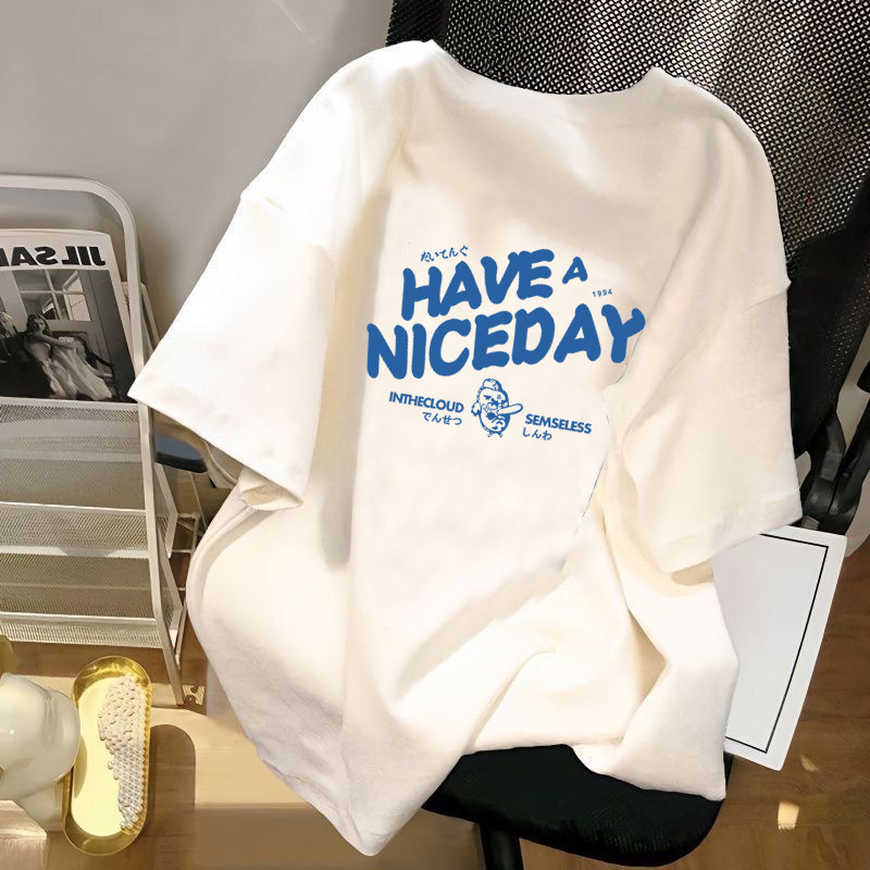 爆款韩版卡通史努比短袖T恤男女同款情侣装百搭潮流帅气上衣服潮t详情14