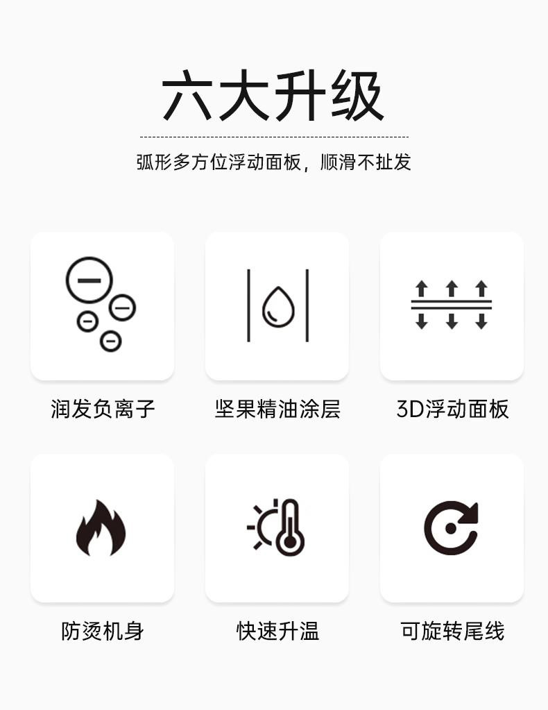 直发夹板直卷两用刘海夹直不伤发卷发神器宿舍可用直卷发棒详情2