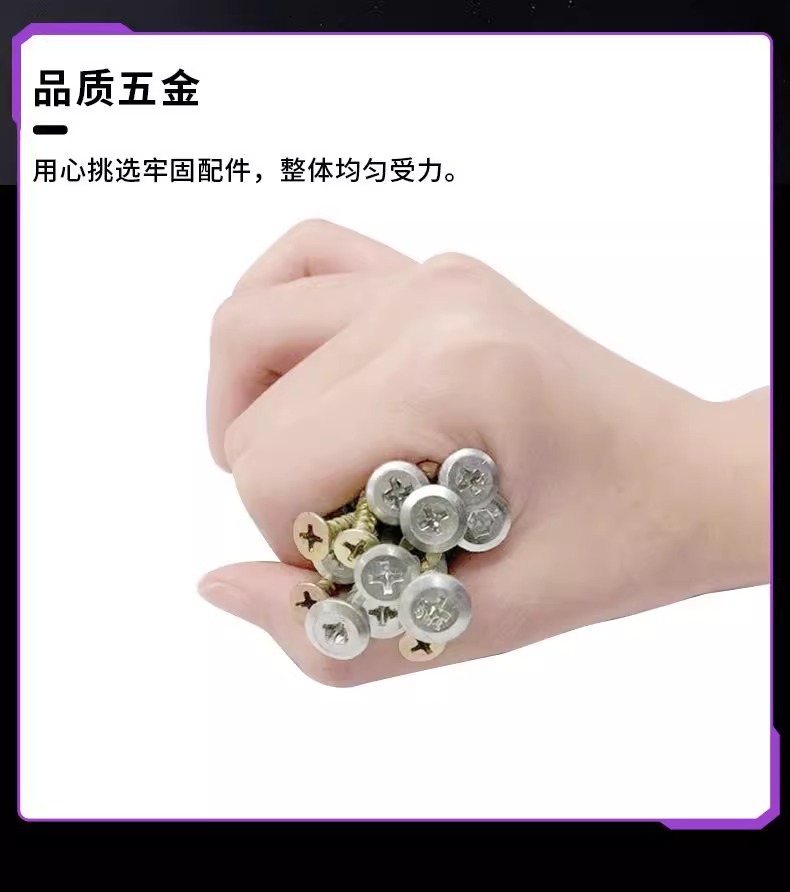 转角电竞桌双人电脑桌台式家用书桌书架组合卧室办公桌写字台游戏详情19