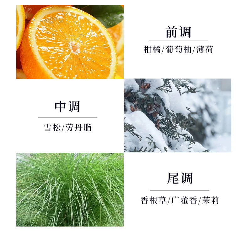 迪香儿蔚蓝男士湛蓝古龙水持久淡香海洋木质香调绅士男人味跨境详情6