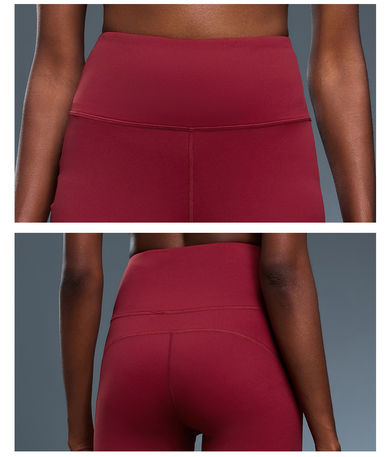 Slightly flared wide-leg yoga pants for women, high-waisted, hip-lifting and belt-tightening, casual and versatile, comfortable and elastic fitness pants DL204 pic 12