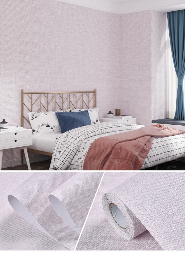 桌面贴纸肤感膜家具翻新防水防潮自粘墙纸衣柜门橱柜柜子改色贴膜详情31