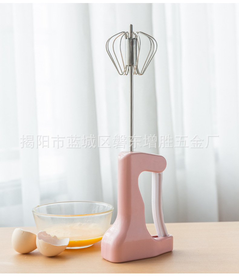 手持小型半自动按压式打蛋器面粉奶油搅拌器厨房家用烘焙小工具详情14