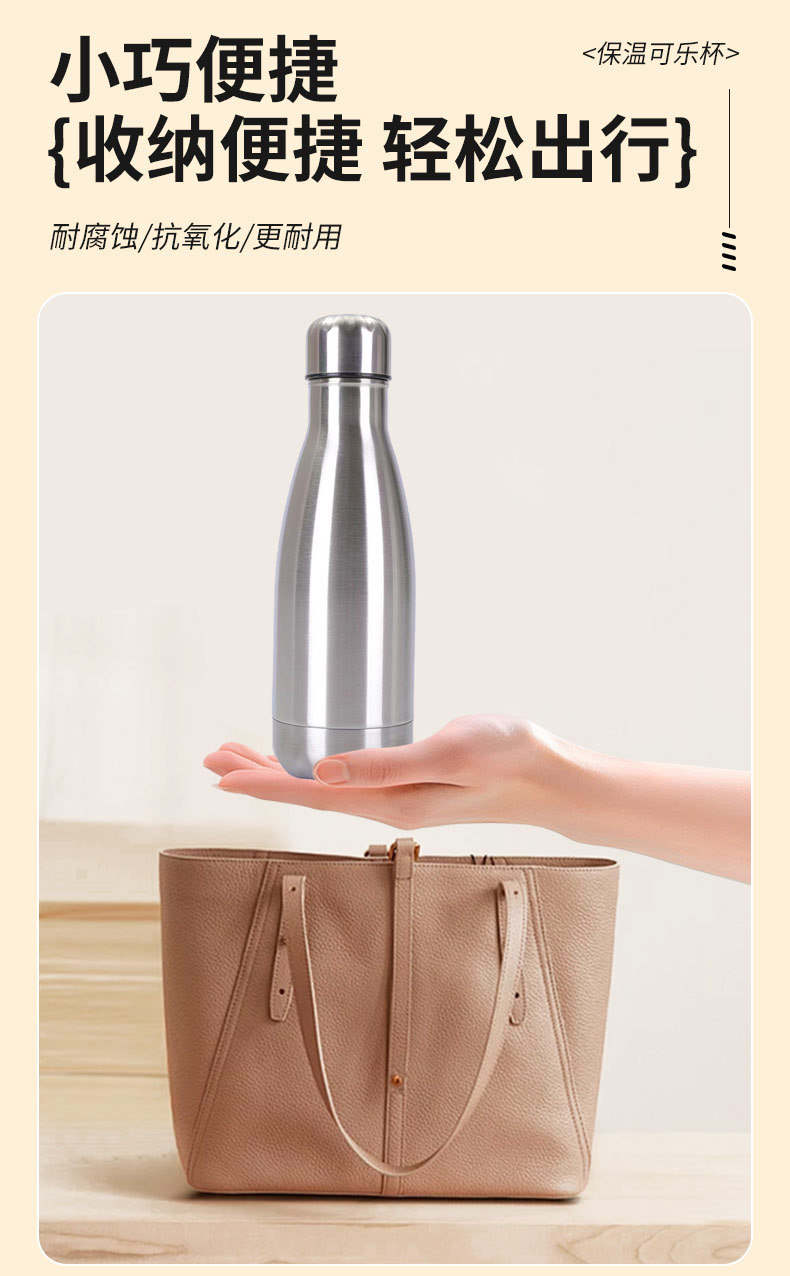 跨境亚马逊304不锈钢双层可乐瓶保温杯大容量户外运动水杯可乐杯详情12