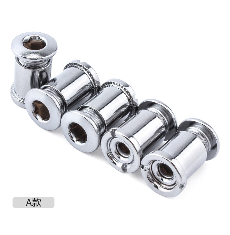 MUQZI chainring nail screw thread mountain road fixed flying folding bicycle steel chainring screw single and double discs pic 8