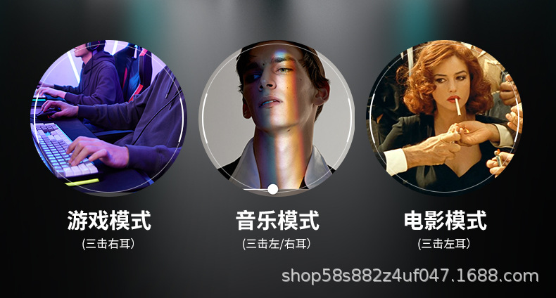 Wholesale from the source factory of the new x79 touch in-ear tws wireless in-ear noise-cancelling digital display gaming Bluetooth headphones pic 10