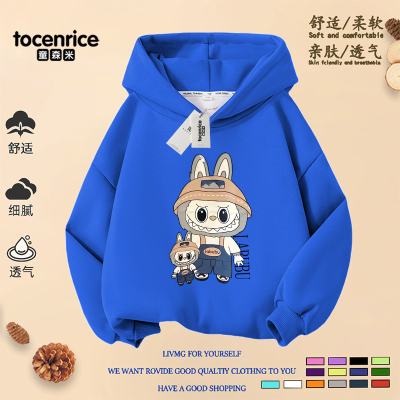 外贸跨境台湾韩版小众休闲情侣卫衣女ins慵懒风设计感外详情7