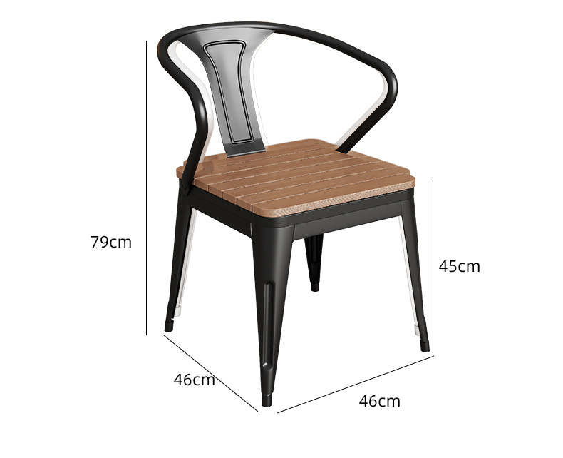 户外桌椅露天外休闲别墅咖啡厅摆塑木防腐庭院组合套装餐桌椅桌椅详情18