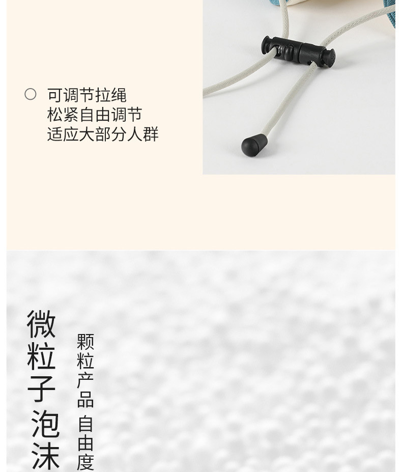 Simple U-shaped pillow macaron color, ins style adjustable neck pillow, portable pillow for home and travel, soft neck support pic 23