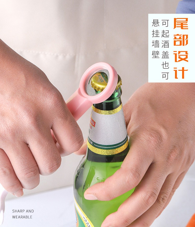 厂家直销11包邮三合一多用途削皮神器 不锈钢瓜刨水果刮皮刀 刨子削皮器 不诱钢材质耐用实用详情7