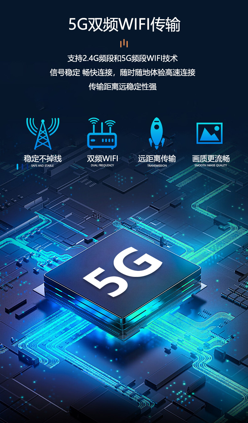 a6灯泡摄像头高清夜视安防监控360度全景室内无线WiFi 旋转摄像机详情11