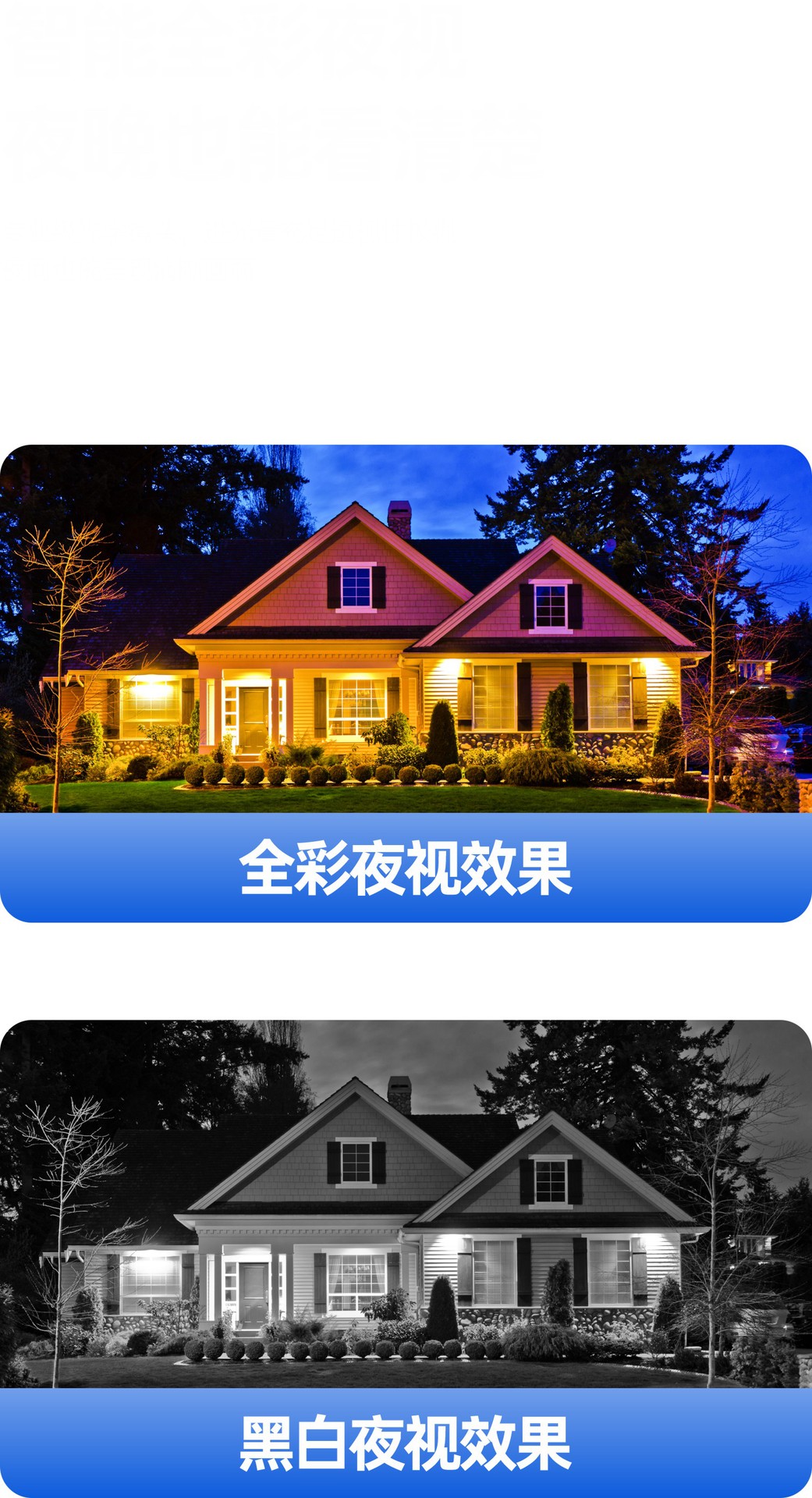 foozac outdoor three-screen solar camera mobile phone remote wireless solar street lamp monitoring pic 9