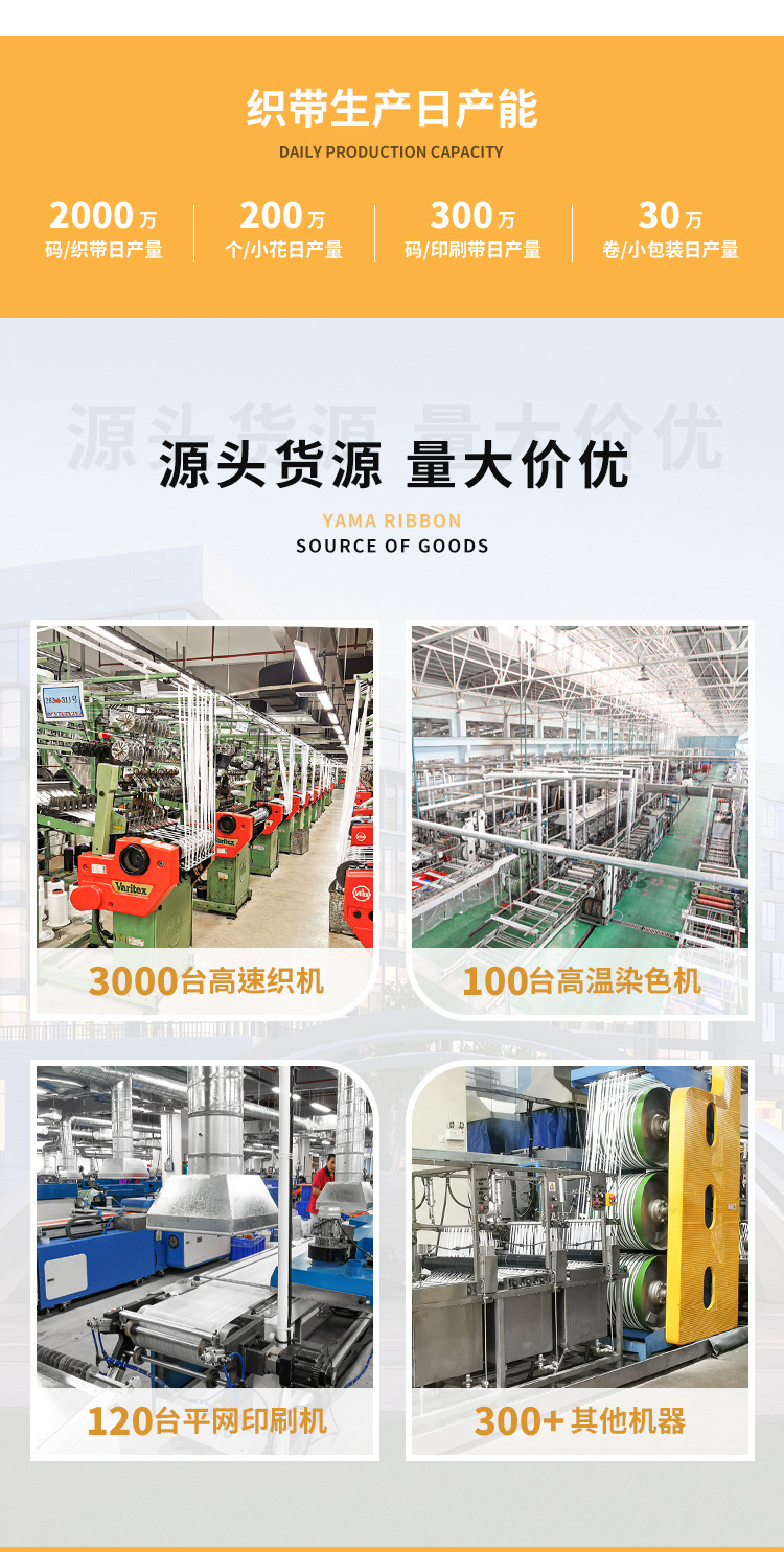 姚明织带蛋糕礼盒包装丝带 diy双面色丁彩色涤纶织带花束装饰缎带详情21