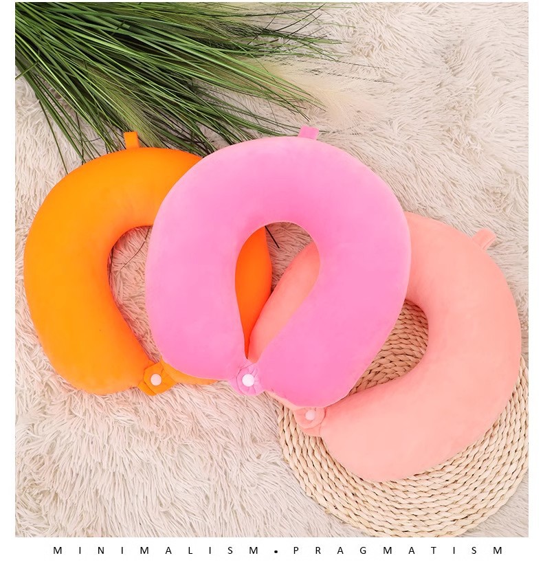 【 New customers 0.01 free shipping 】 U-shaped neck pillow, neck cushion, neck protection pillow, nap U-shaped pillow, travel pillow pic 20