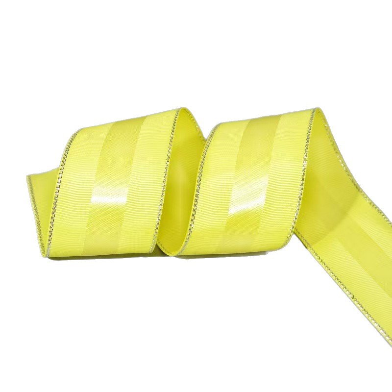 Hilo de satén medio cinta de borde de plata ropa juguetes accesorios tocado banda de pelo caja de regalo embalaje venta directa de fábrica 100 yardas pic 10